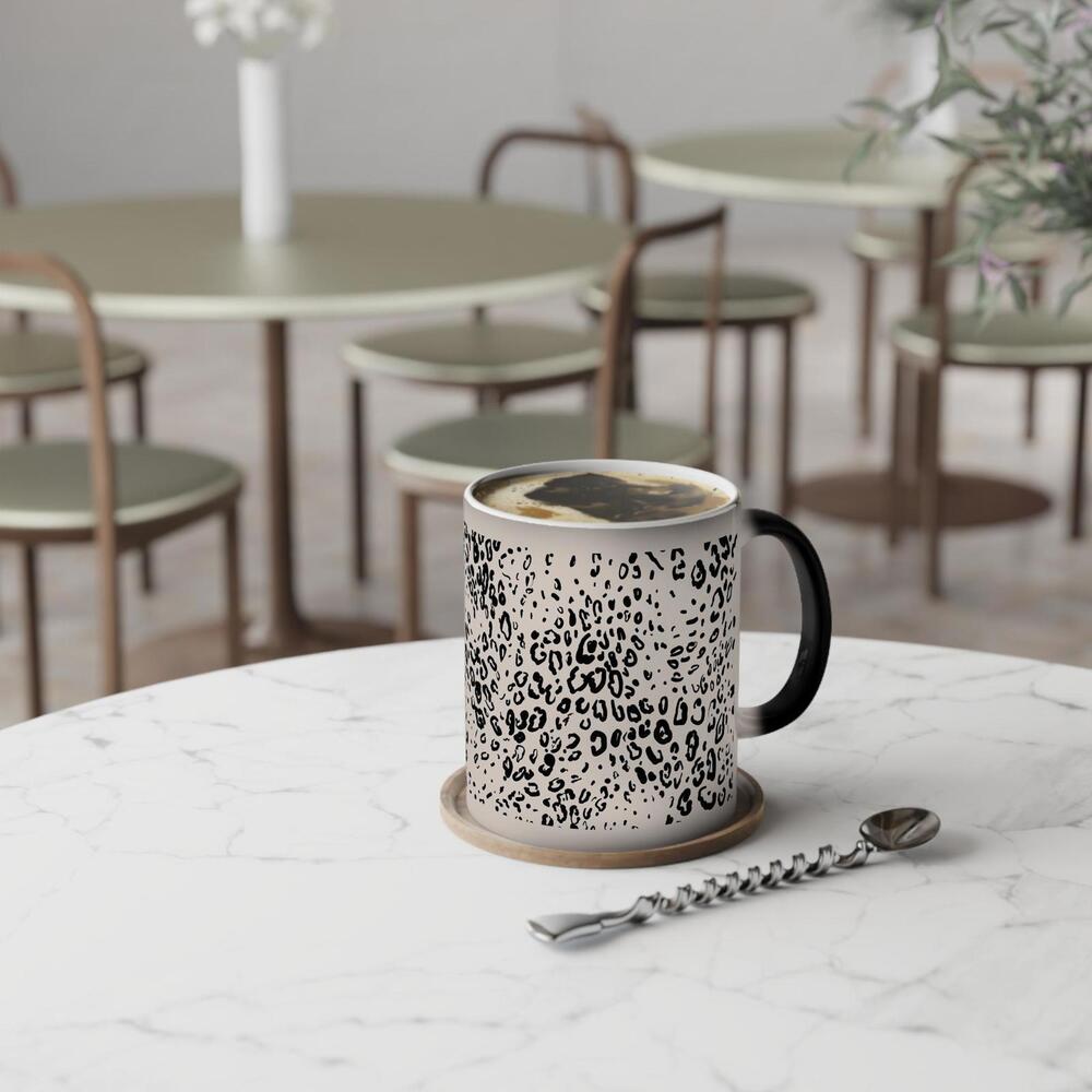 Cheetah Print Mug 11oz, Coffee Mug | Christmas Gift